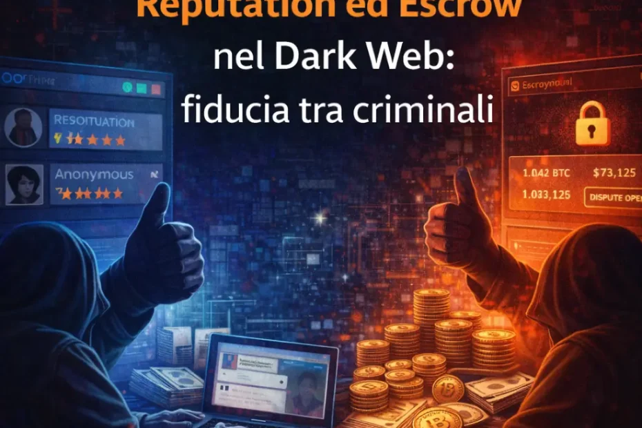 Reputation ed Escrow nel Dark Web_ fiducia tra criminali