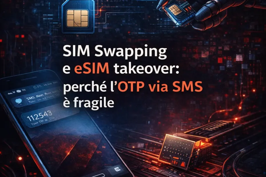 SIM Swapping e eSIM takeover_ perché l’OTP via SMS è fragile